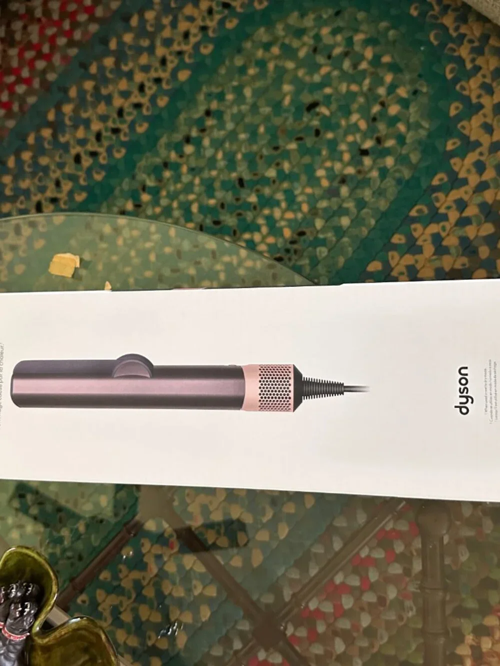 Dyson Airstrait Wet-to-Dry Straightener Jasper Plum HT01 Complete Box EUC
